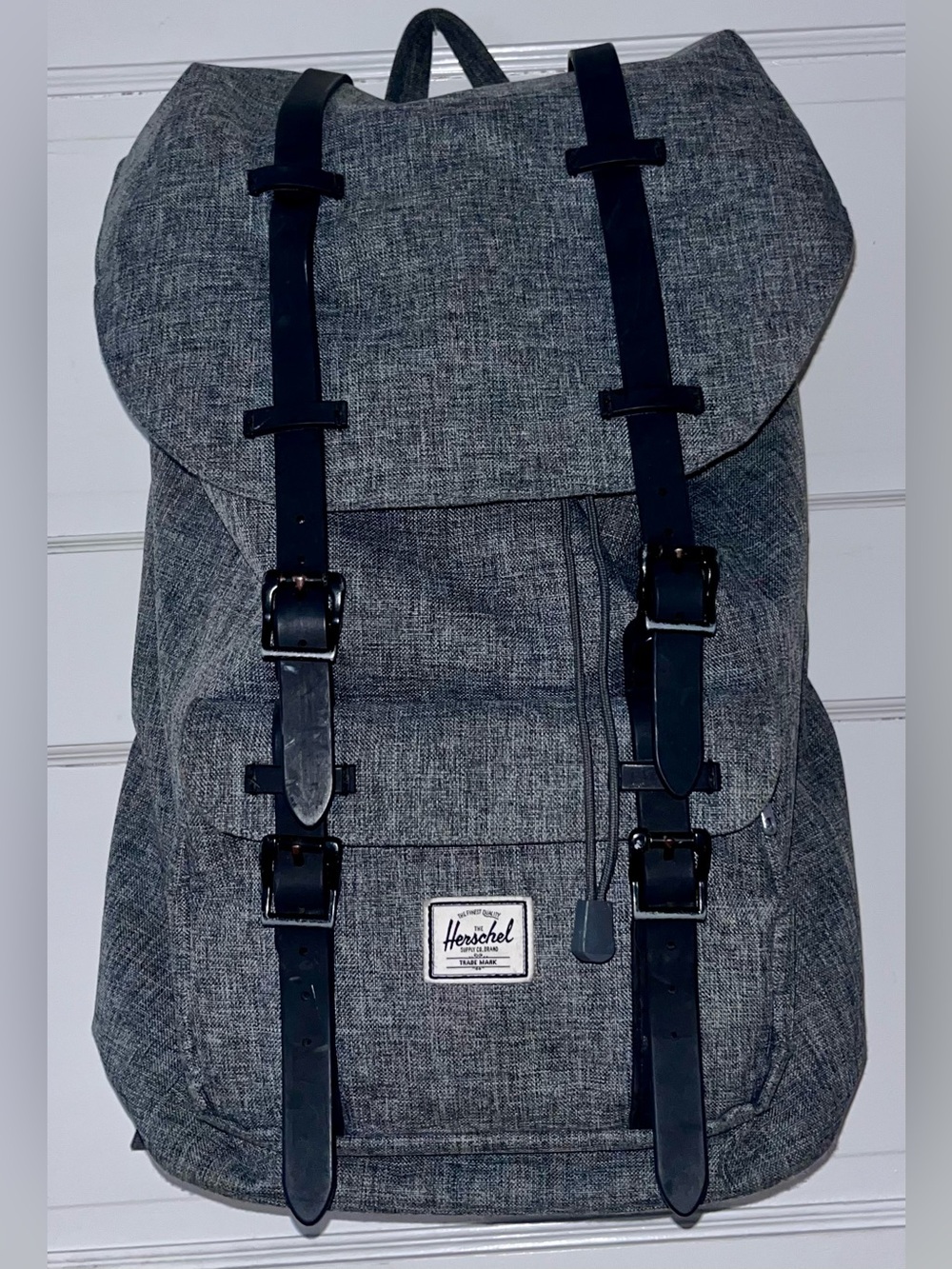 Herschel Supply Co America Grey Backpack Full Sized unisex Padded